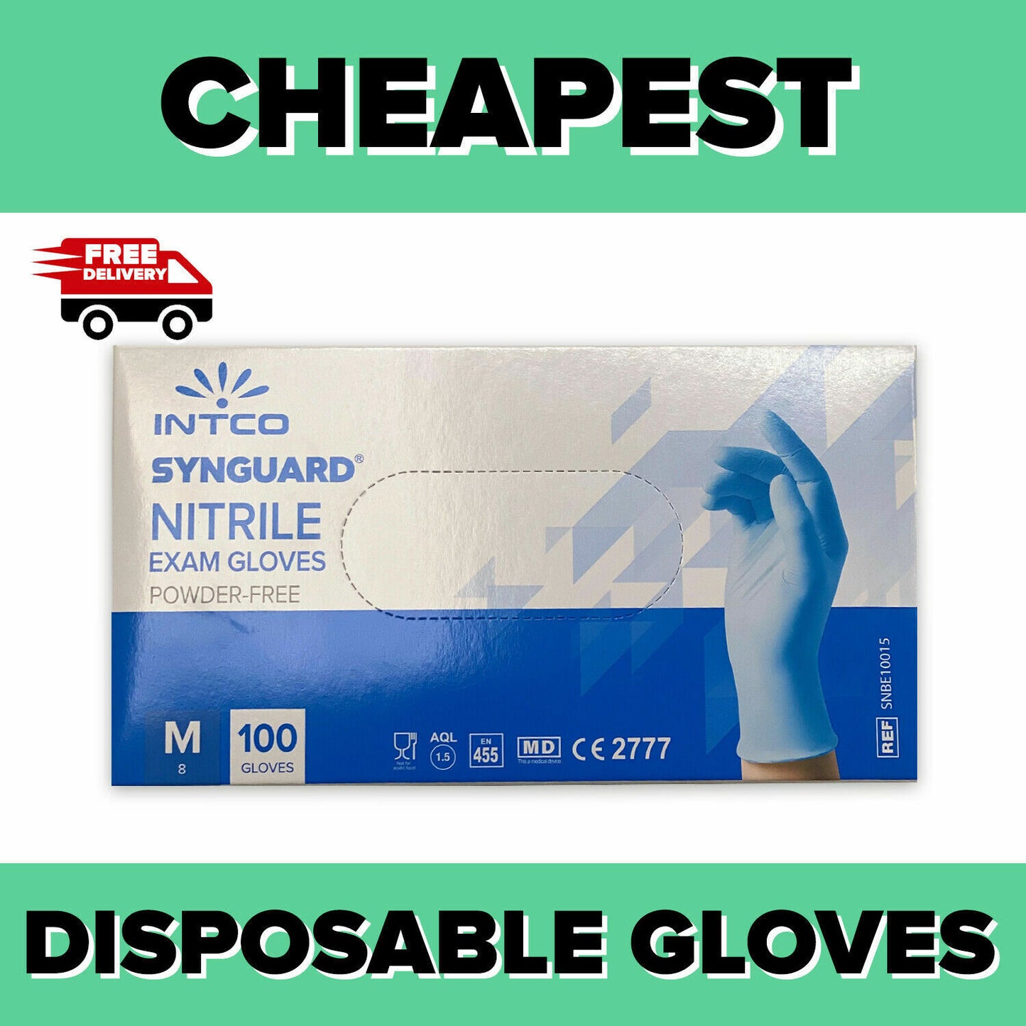 Disposable Gloves Disposable Nitrile Gloves Powder Latex Free Medical Grade