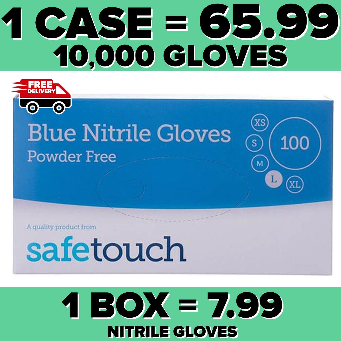 Disposable Gloves Disposable Nitrile Gloves Powder Latex Free Medical Grade