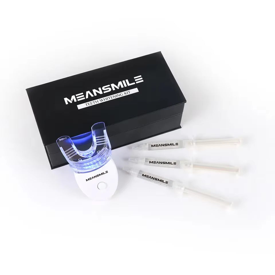 Wholesale Professional Easy White Private Logo Personal Wireless Teeth Whitening Led Kit White