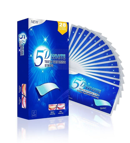 TEETH WHITENING STRIPS PROFESSIONAL up 2 WEEKS SUPPLY TOOTH BLEACHING SAFE WHITE